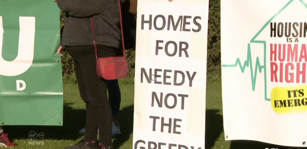 To solve the housing crisis in Ireland, people will have to campaign