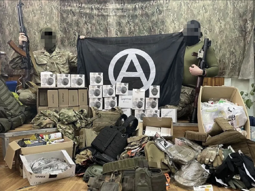 The left and Russian Imperialism: anarchists joining the resistance