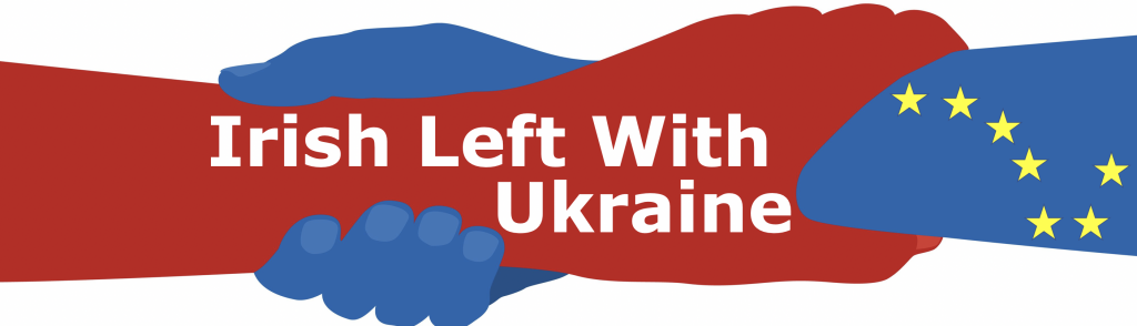 Irish Left With Ukraine Starry Plough solidarity resistence